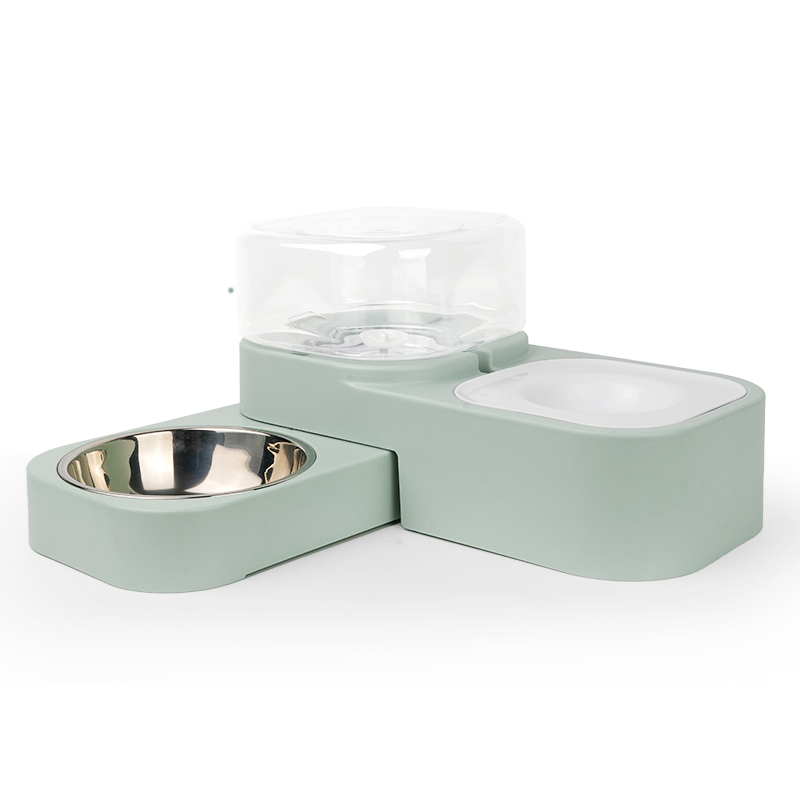 双碗喂食器