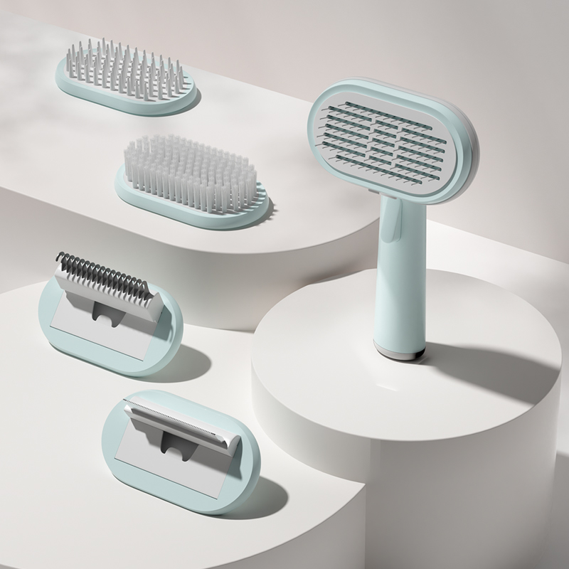 5合1宠物美容梳套装